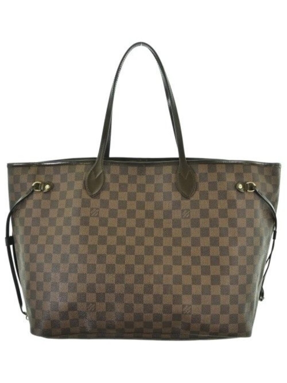 Louis Vuitton Damier Neverfull GM Tote Bag Brown